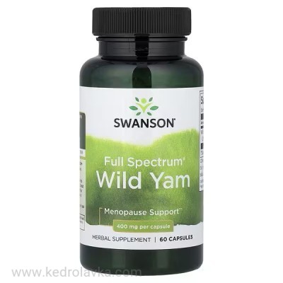 Дикий Ямс SWANSON, 60 капс. iHerb