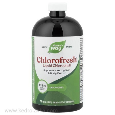 Хлорофил жидкий ЧИСТЫЙ 480 мл. iHerb