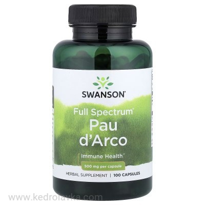 Пау д`Арко 100 капс. по 500 мг. iHerb