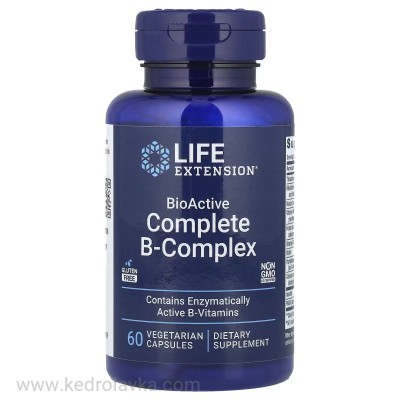 Витамины группы B 60 капс. LIFE, iHerb