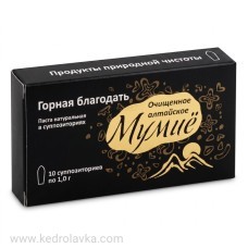 Мумиё алтейское - Фитосвечи от геморроя, 10 шт. по 1 г. - РФ